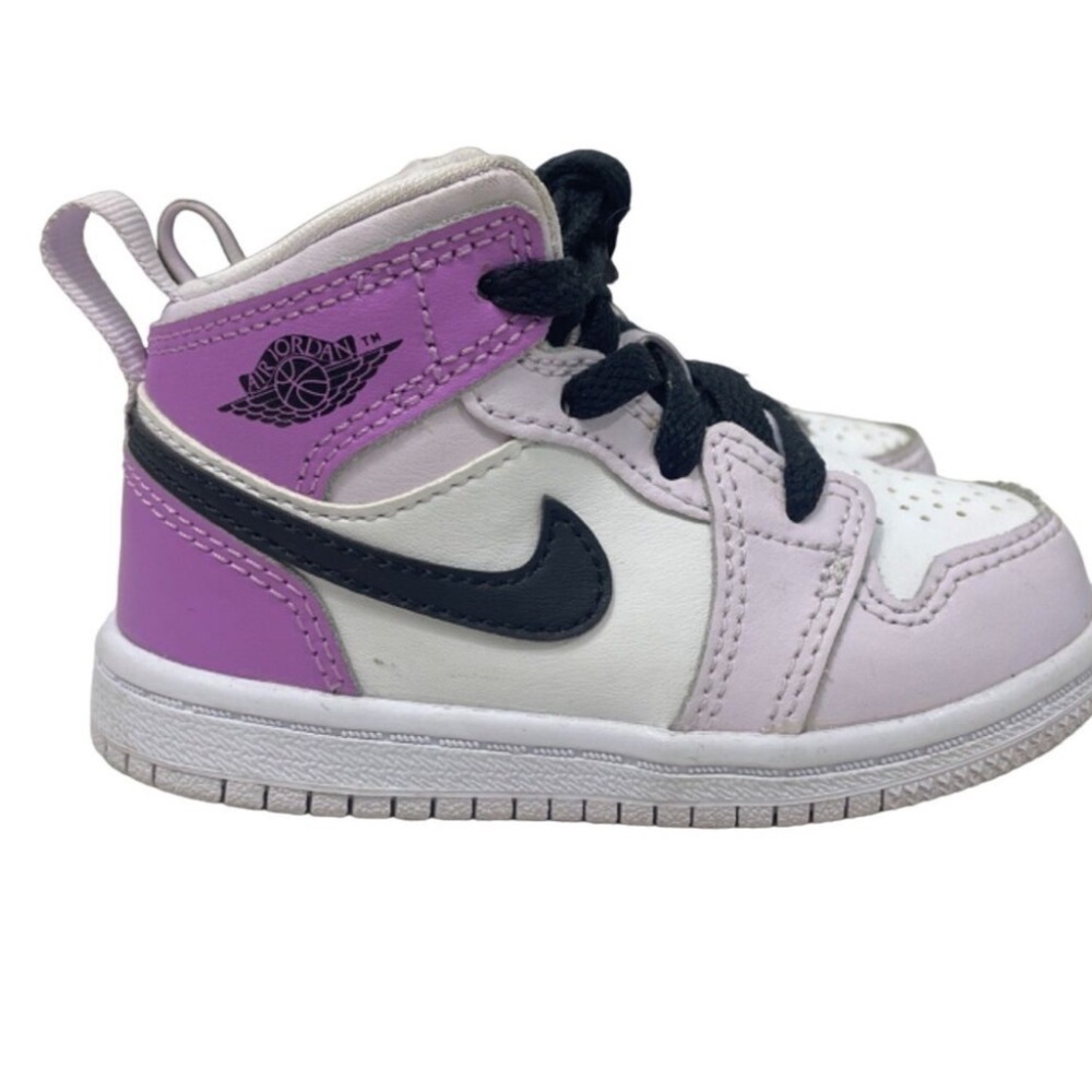 Air Jordan 1 Mid Gs Pink Lavender